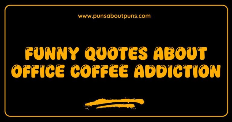 Funny quotes about office coffee addiction: A humorous illustration of an employee desperately clinging to a coffee mug.